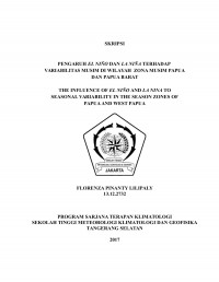 Image of PENGARUH EL NIÑO DAN LA NIÑA TERHADAP VARIABILITAS MUSIM DI WILAYAH ZONA MUSIM PAPUA DAN PAPUA BARAT
