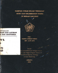 Image of Dampak Curah Hujan Terhadap Suhu dan Kelembaban Udara di Medan dan Riau