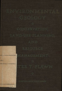Image of Environmental Geology Conservation, Land-Use Planning, and Resource Management