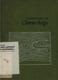 Image of Foundations of Climatology