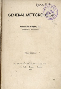 Image of General Meteorology