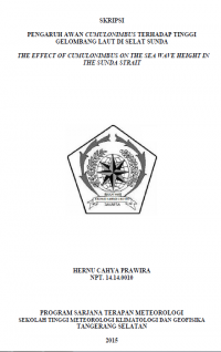 Image of JURNAL PENGARUH AWAN CUMULONIMBUS TERHADAP TINGGI
GELOMBANG LAUT DI SELAT SUNDA