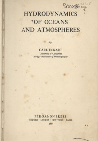 Image of Hydrodynamics Of Oceand and Atmospheres