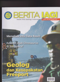 Image of BERITA IAGI IKATAN AHLI GEOLOGI INDONESIA EDISI XII/SEPTEMBER 2017