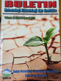 Image of Buletin Meteorologi Klimatologi dan Geofisika Volume 22 Edisi II Februari 2016