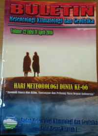 Image of Buletin Meteorologi Klimatologi dan Geofisika Volume 22 Edisi IV April 2016