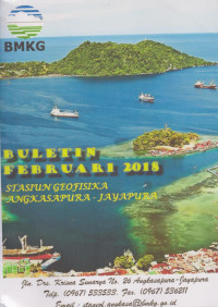Image of BULETIN BULANAN STASIUN GEOFISIKA ANGKASAPURA-JAYAPURA PERIODE FEEBRUARI 2018