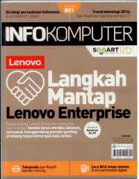 Image of Info Komputer Edisi Januari 2016 :Langkah Mantap Lenovo Enterprise