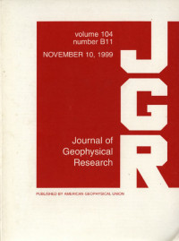 Image of JGR (Journal Of Geophysical Research) Volume 104, Number B11, November 10, 1999