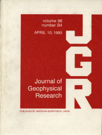 Image of JGR (Journal of Geophysical Research) volume 98 Number B4, April 10, 1993