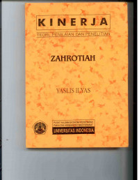 Image of KINERJA TEORI,PENILAIAN DAN PENELITIAN