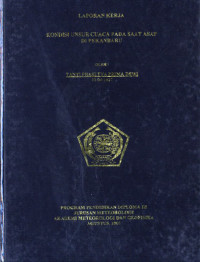 Image of Kondisi Unsur Cuaca Pada Saat Asap di Pekanbaru