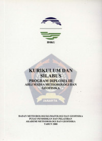 Image of Kurikulum dan Silabus Program Diploma IIIAhli Madya Meteorologi dan Geofisika