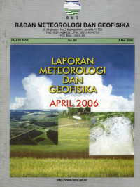 Image of Laporan Meteorologi dan Geofisika April 2006