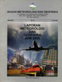 Image of Laporan Meteorologi dan Geofisika Juni 2005