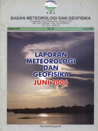 Image of Laporan Meteorologi dan Geofisika Juni 2006