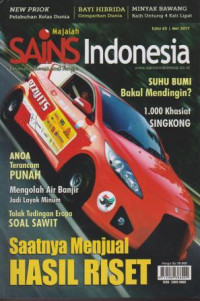 Image of MAJALAH SAINS INDONESIA EDISI 65 MEI 2017