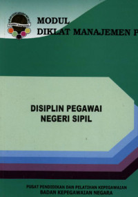 Image of MODUL DIKLAT MANAJEMEN PNS DISIPLIN PEGAWAI NEGERI SIPIL