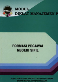 Image of MODUL DIKLAT MANAJEMEN PNS FORMASI NEGERI SIPIL