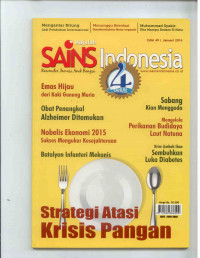 Image of Majalah Sains Indonesia Edisi 49 Januari 2016