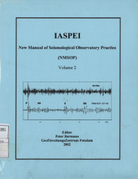 Image of New Manual OF Seismological Observatory Practice (NMSOP)