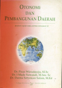 Image of OTONOMI DAN PEMBANGUNAN DAERAH