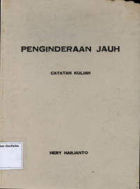 Image of PENGINDERAAN JAUH