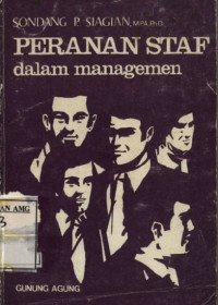 Image of Peranan Staf dalam Management