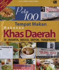 Image of Peta 100 Tempat Makan Makanan Khas Derah Di Jakarta, Bekasi, Depok, Tangerang