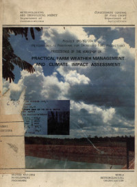 Image of Practical Farm Weather Management and Climat Impact Assessment