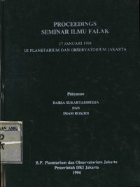 Image of Proceedings Seminar Ilmu Falak