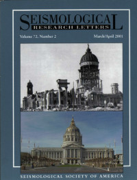 Image of Seismological Research Letters Volume 72, Number 2