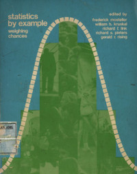 Image of Statistics By Example Weighing Chances