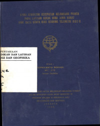 Image of Studi Struktur Kecepatan Gelombang P (Primer) di Dalam Kerak Bumi Daerah Jawa Barat