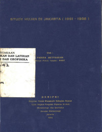 Image of Study Hujan di Jakarta (1961 - 1988)