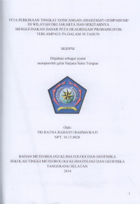 Image of PETA PERKIRAAN TINGKAT GONCANGAN (SHAKEMAP)
GEMPABUMI
DI WILAYAH DKI JAKARTA DAN SEKITARNYA
MENGGUNAKAN DASAR PETA DEAGREGASI PROBABILISTIK
TERLAMPAUI 2% DALAM 50 TAHUN