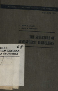 Image of The Structure Of Atmospheric Turbulence