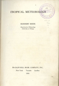 Image of Tropical Meteorology