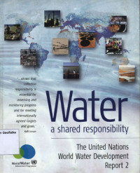 Image of WATER a shared responsibility