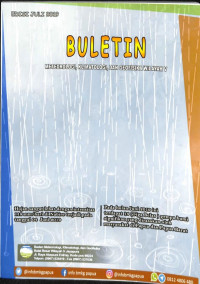 Image of BULETIN METEOROLOGI, KLIMATOLOGI DAN GEOFISIKA WILAYAH V JULI 2019