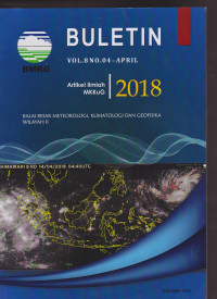 Image of BULETIN ARTIKEL ILMIAH MKKuG VOL.8 NO.04 APRIL 2018