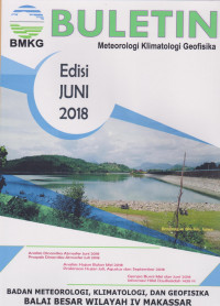 Image of BULETIN METEOROLOGI KLIMATOLOGI DAN GEOFISIKA EDISI JUNI 2018