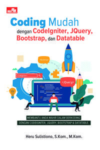 Image of Coding Mudah dengan Codelgniter,JQuery,Bootstrap dan Datatable