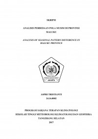Image of ANALISIS PERBEDAAN POLA MUSIM DI PROVINSI MALUKU