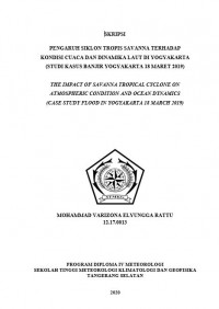 Image of Pengaruh Siklon Tropis Savanna Terhadap Kondisi Cuaca Dan Dinamika Laut Di Yogyakarta (Studi Kasus Banjir Yogyakarta 18 Maret 2019)