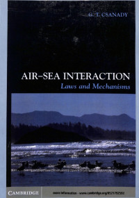 Image of Air-Sea Interaction Laws and Mechanisms