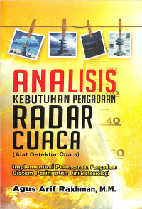 Image of Analisis kebutuhan pengadaan radar cuaca (Alat Detektor Cuaca)