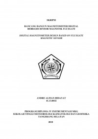 Image of RANCANG BANGUN MAGNETOMETER DIGITAL BERBASIS SENSOR MAGNETIK FLUXGATE