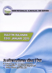 Image of Buletin Bulanan Edisi Januari 2019 BMKG