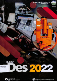 Image of Buletin Desember 2022 Stasiun Geofisika Jayapura